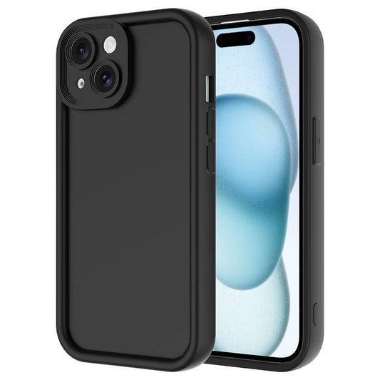 Apple iPhone 13 Kılıf Kamera Korumalı Zore Ananas Kapak Siyah