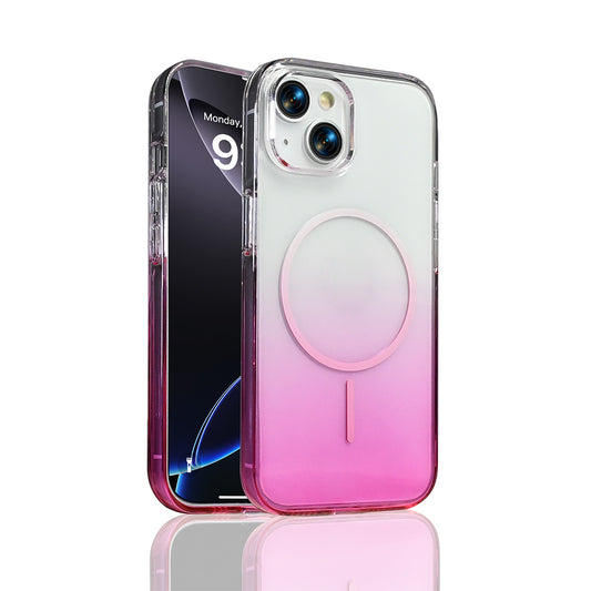 Apple iPhone 13 Kılıf M-Safe Şarj Özellikli Zore Septik Silikon Kapak Mor