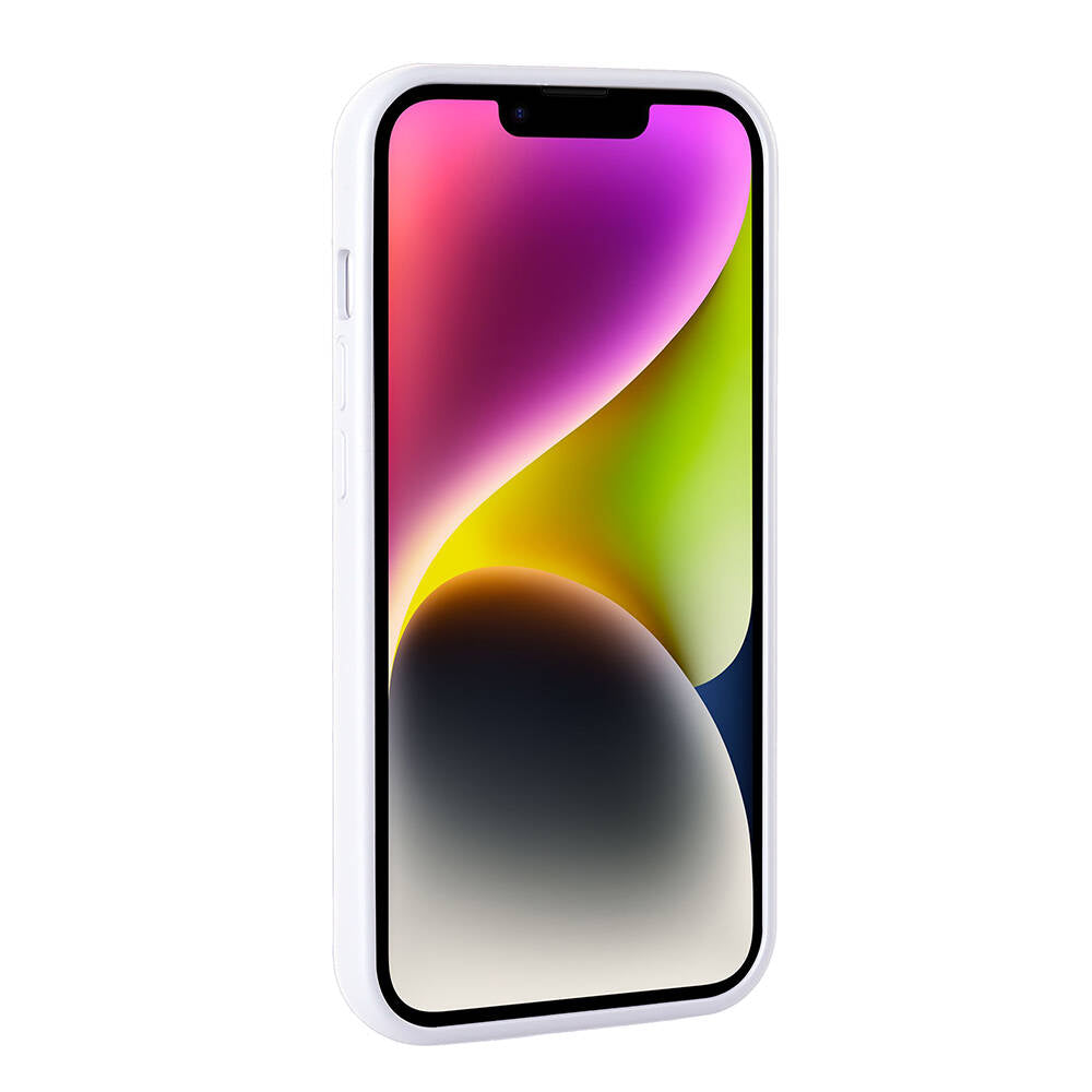 Apple iPhone 13 Kılıf Parlak Taşlı Tasarım Zore Pırlanta Kapak Lila