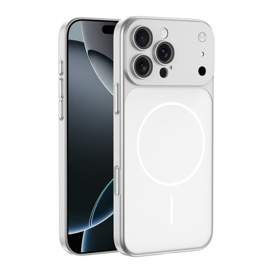 Apple iPhone 13 Pro Max Kılıf Zore M-Safe Şarj Özellikli Kamera Korumalı Spark Kapak