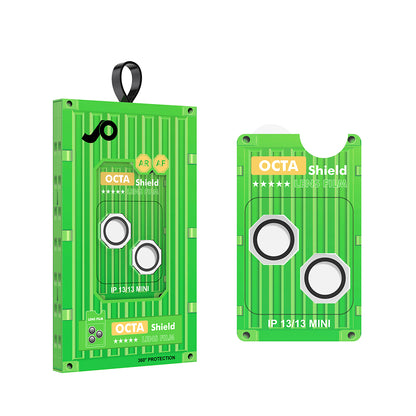 Apple iPhone 13 Zore CL-19 Kamera Lens Koruyucu Gümüş