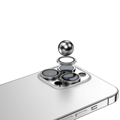 Apple iPhone 13 Zore Mikro Kamera Lens Koruyucu Gümüş