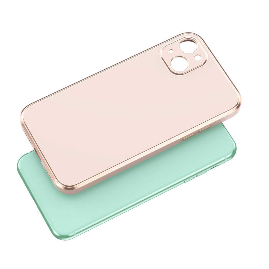 Apple iPhone 14 Kılıf Zore Bark Kapak Mavi