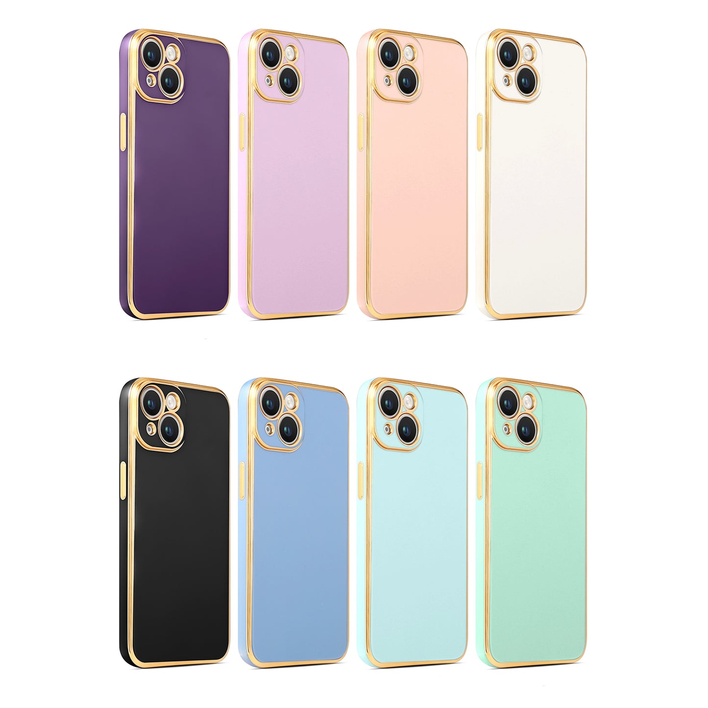 Apple iPhone 14 Kılıf Zore Bark Kapak Mavi