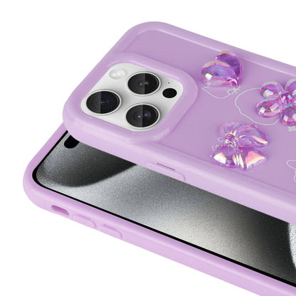 Apple iPhone 14 Pro Kılıf Kabartma Figürlü Parlak Zore Toys Silikon Kapak Beyaz