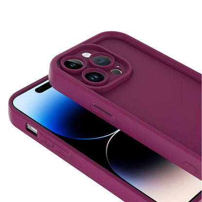 Apple iPhone 14 Pro Kılıf Kamera Korumalı Zore Ananas Kapak Kahverengi