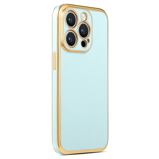 Apple iPhone 14 Pro Kılıf Zore Bark Kapak Mavi Açık