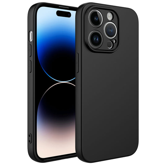 Apple iPhone 14 Pro Kılıf Zore Kamera Korumalı Mara Lansman Kapak Siyah