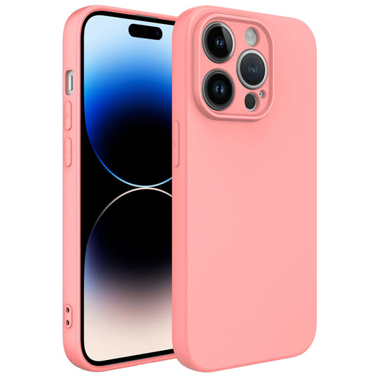 Apple iPhone 14 Pro Kılıf Zore Kamera Korumalı Mara Lansman Kapak Pembe