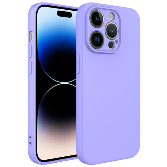 Apple iPhone 14 Pro Kılıf Zore Kamera Korumalı Mara Lansman Kapak Lila
