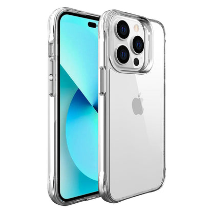 Apple iPhone 14 Pro Kılıf Zore Şeffaf Ultra İnce Airbag Tasarımlı Okka Kapak Renksiz