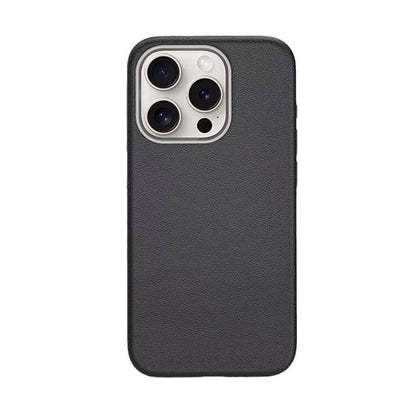 Apple iPhone 14 Pro Max Kılıf Magsafe Şarj Özellikli PU Deri Zore Adora Kapak Koyu Gri