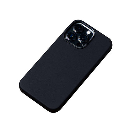 Apple iPhone 14 Pro Max Kılıf Magsafe Şarj Özellikli PU Deri Zore Adora Kapak Koyu Gri