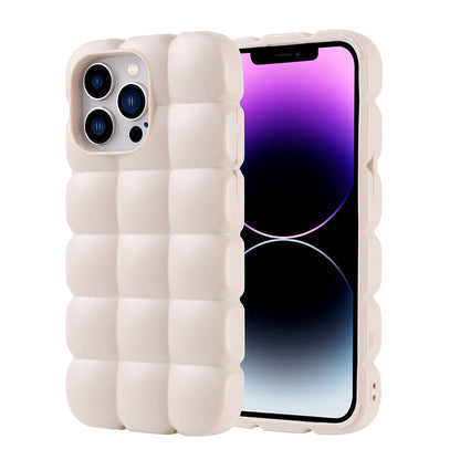 Apple iPhone 14 Pro Max Kılıf Parlak Esnek Silikon Zore Dom Dom Kapak Yeşil