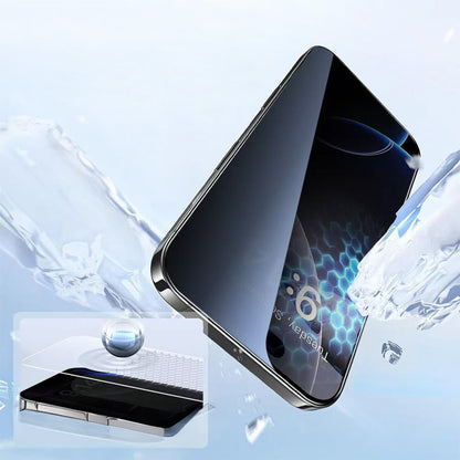 Apple iPhone 14 Pro Max Zore 3D Oliv HD Temperli Cam Ekran Koruyucu + Kolay Uygulama Aparatı Şeffaf