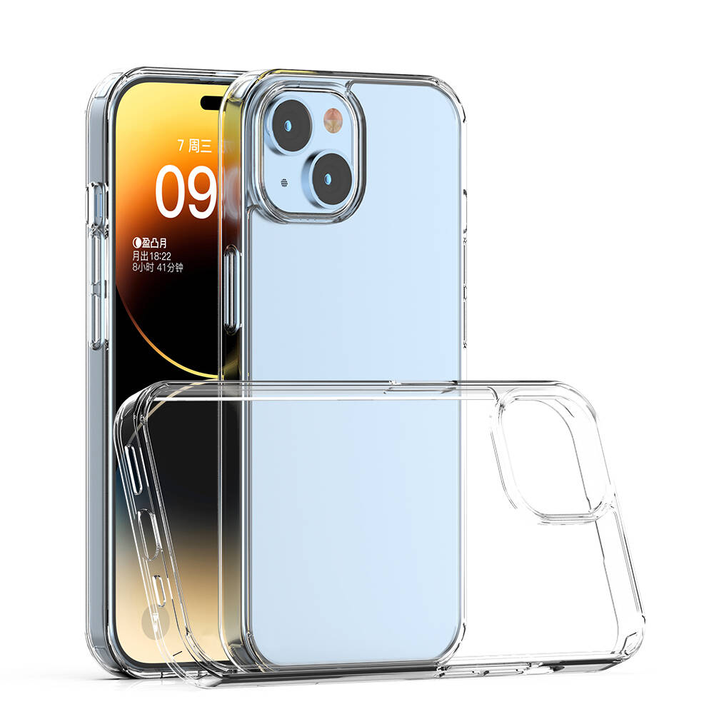 Apple iPhone 15 Kılıf Zore Coss Kapak Renksiz