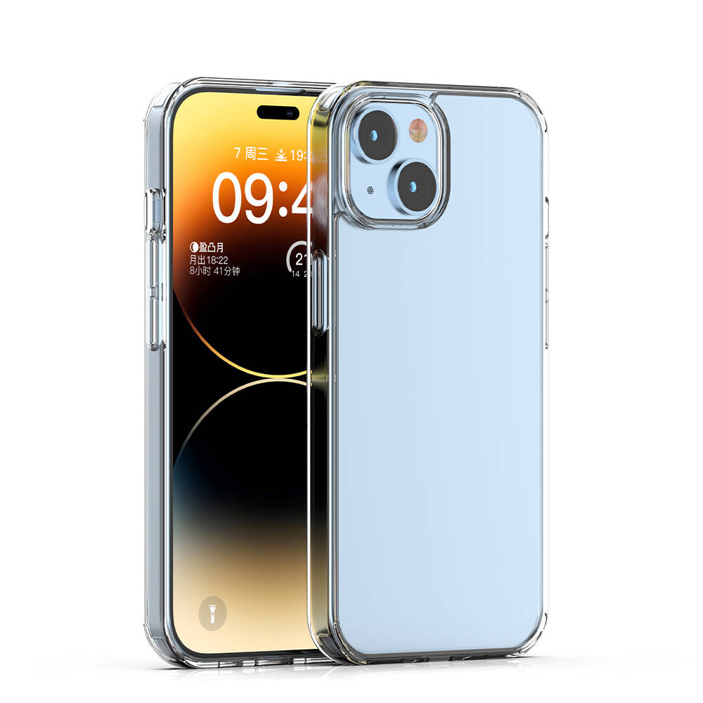Apple iPhone 15 Kılıf Zore Coss Kapak Renksiz
