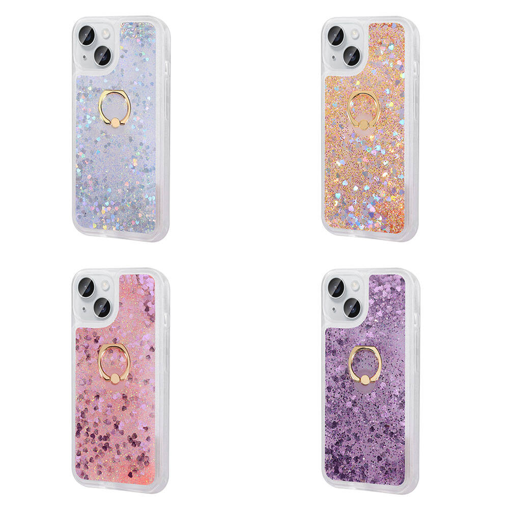 Apple iPhone 15 Kılıf Zore Milce Kapak Mor