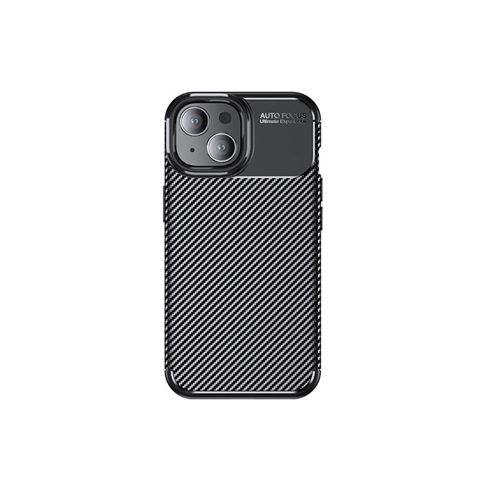 Apple iPhone 15 Kılıf Zore Negro Silikon Kapak Siyah