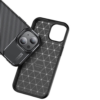 Apple iPhone 15 Kılıf Zore Negro Silikon Kapak Siyah