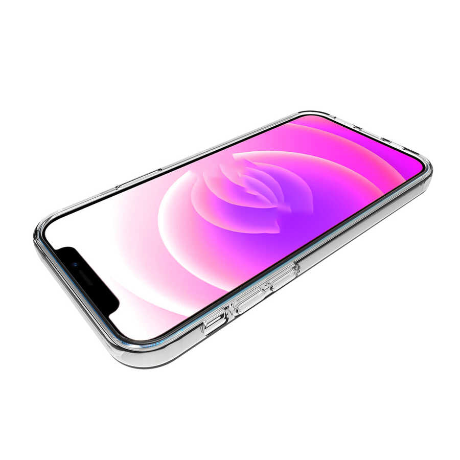 Apple iPhone 15 Kılıf Zore Süper Silikon Kapak Renksiz