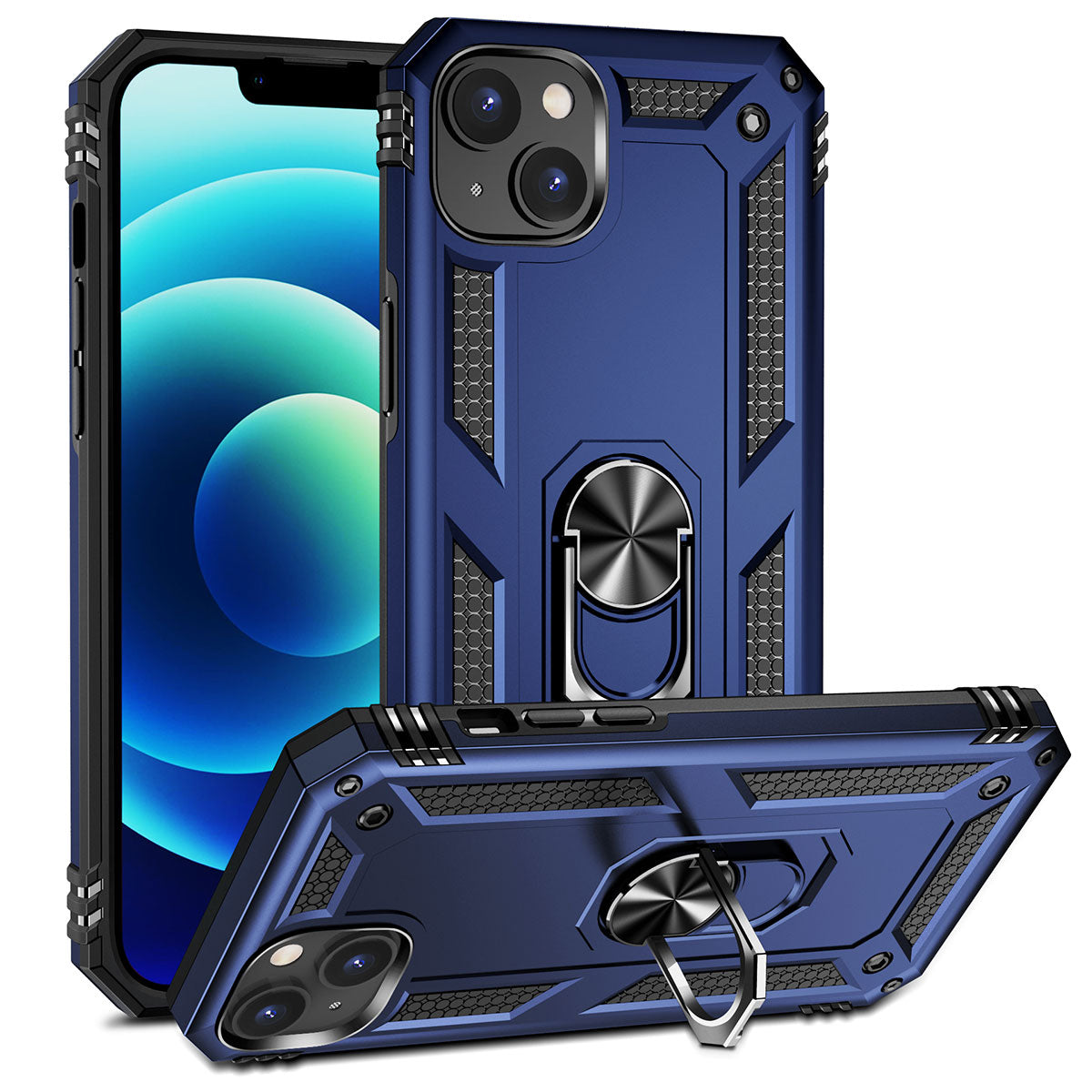 Apple iPhone 15 Kılıf Zore Vega Kapak Kırmızı