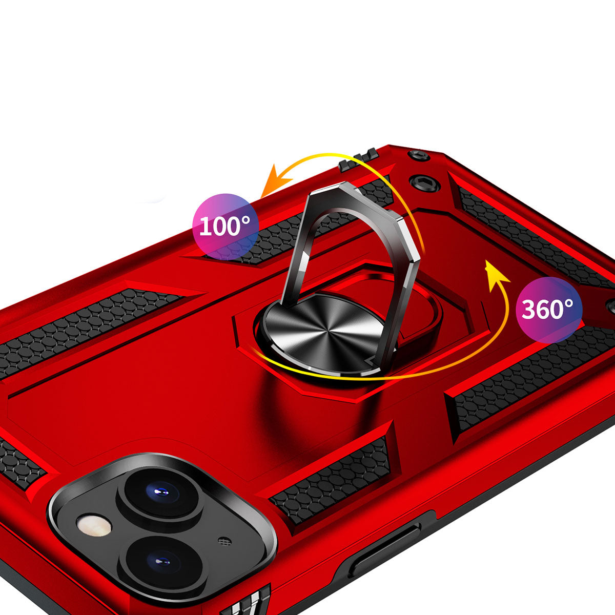 Apple iPhone 15 Kılıf Zore Vega Kapak Siyah