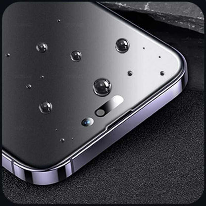 Apple iPhone 15 Plus Davin Mat Seramik Ekran Koruyucu Siyah