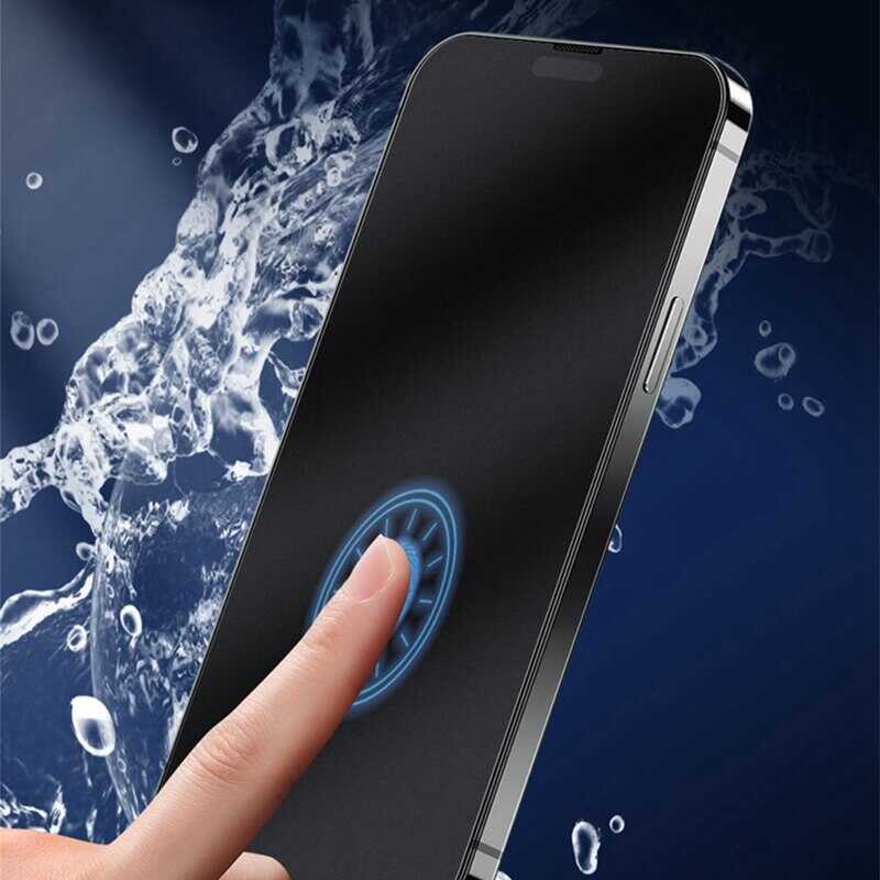Apple iPhone 15 Plus Davin Mat Seramik Ekran Koruyucu Siyah