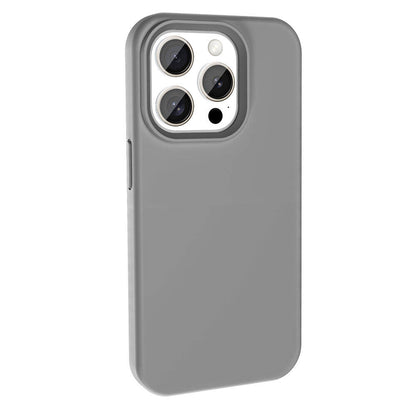 Apple iPhone 15 Pro Kılıf Magsafe Şarj Özellikli Sıvı Teknolojili Silinebilir Sert Zore Kivi Kapak Siyah