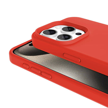 Apple iPhone 15 Pro Kılıf Magsafe Şarj Özellikli Sıvı Teknolojili Silinebilir Sert Zore Kivi Kapak Koyu Gri