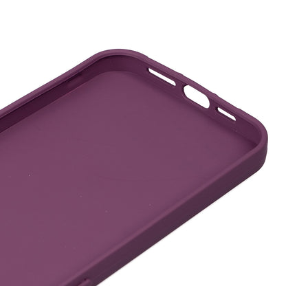 Apple iPhone 15 Pro Kılıf Zore Biye Silikon Lila