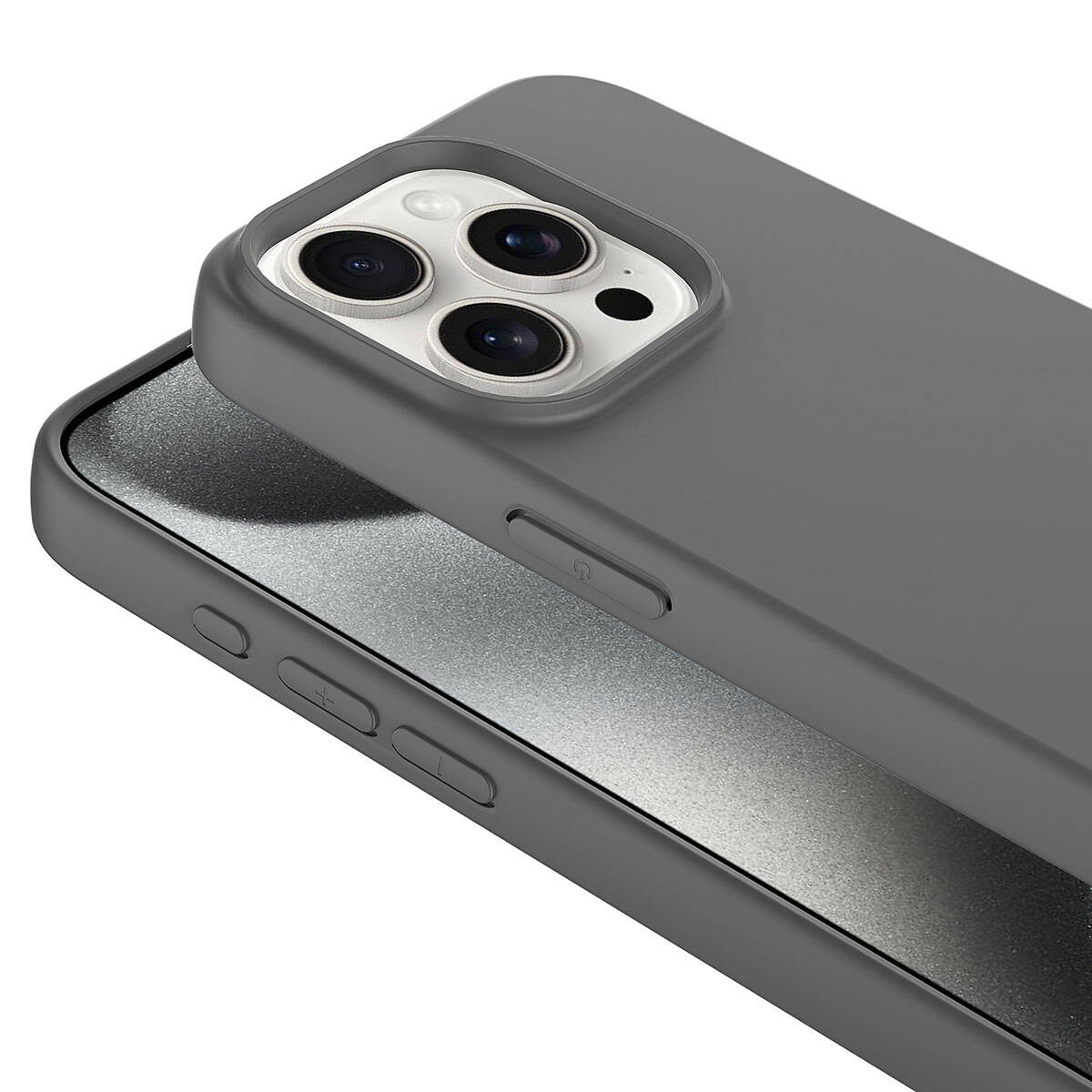 Apple iPhone 15 Pro Kılıf Zore LSR Lansman Kapak Kırmızı