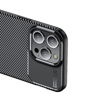 Apple iPhone 15 Pro Kılıf Zore Negro Silikon Kapak Siyah