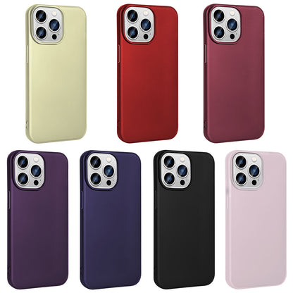 Apple iPhone 15 Pro Kılıf Zore Premier Silikon Kapak Kırmızı