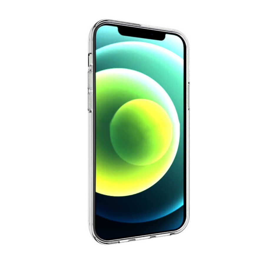 Apple iPhone 15 Pro Kılıf Zore Süper Silikon Kapak Renksiz