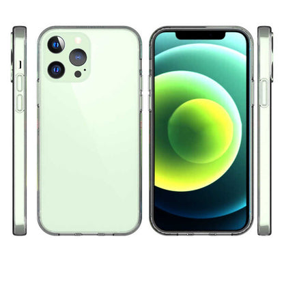 Apple iPhone 15 Pro Kılıf Zore Süper Silikon Kapak Renksiz