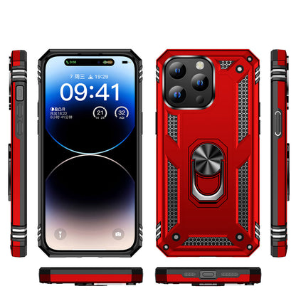 Apple iPhone 15 Pro Kılıf Zore Vega Kapak Kırmızı