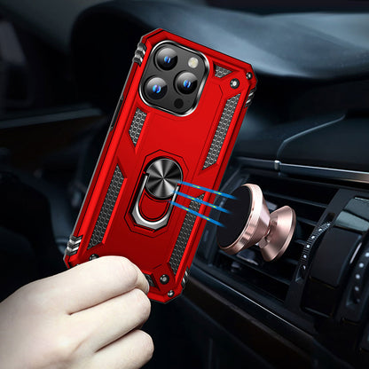 Apple iPhone 15 Pro Kılıf Zore Vega Kapak Kırmızı