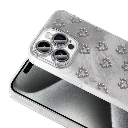 Apple iPhone 15 Pro Max Kılıf Kamera Korumalı Figürlü Zore Ponti Silikon Kapak Açık Mavi