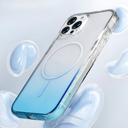 Apple iPhone 15 Pro Max Kılıf M-Safe Şarj Özellikli Zore Septik Silikon Kapak Pembe