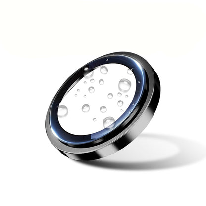 Apple iPhone 15 Pro Max Zore Mikro Kamera Lens Koruyucu Koyu Gri