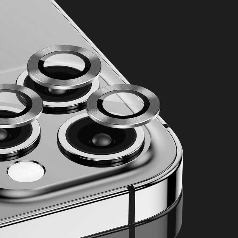 Apple iPhone 15 Zore CL-07 Kamera Lens Koruyucu Mavi