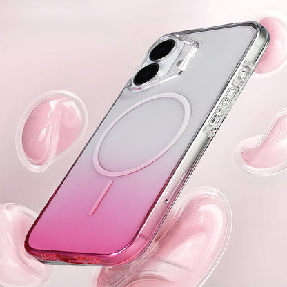 Apple iPhone 16 Kılıf M-Safe Şarj Özellikli Zore Septik Silikon Kapak Mor