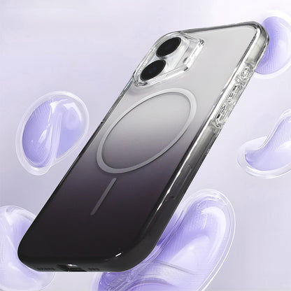 Apple iPhone 16 Kılıf M-Safe Şarj Özellikli Zore Septik Silikon Kapak Siyah