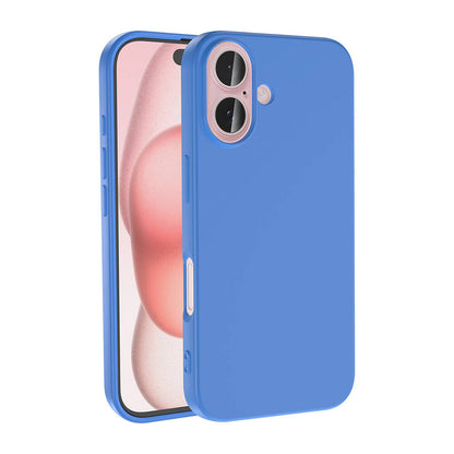 Apple iPhone 16 Kılıf Zore LSR Lansman Kapak Mavi