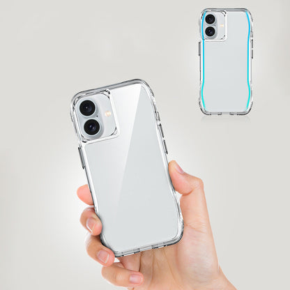 Apple iPhone 16 Plus Kılıf Airbagli Şeffaf Zore İncek Kapak Şeffaf