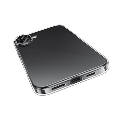 Apple iPhone 16 Plus Kılıf Zore Süper Silikon Kapak Şeffaf