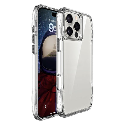 Apple iPhone 16 Pro Kılıf Airbagli Şeffaf Zore İncek Kapak Şeffaf