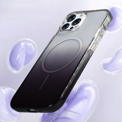 Apple iPhone 16 Pro Kılıf M-Safe Şarj Özellikli Zore Septik Silikon Kapak Siyah